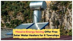 Revolutionary Free Solar Heater Initiative Launches in September Across 8 South African Townships!