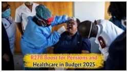 Budget 2025 Reveals R27 Billion Boost: Major Funding for Healthcare, Pensions, and Welfare