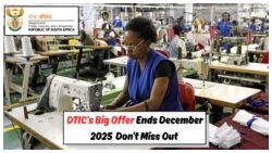 Unlock R300K for Your Clothing Business: DTIC Funding Grant Open Until December