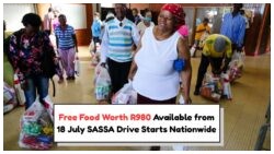 Massive National Food Relief: SASSA's R980 Grocery Parcel Program to Launch on 18 July