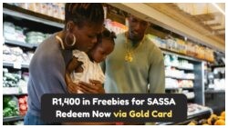 Grab Your R1,100 Grocery Pack & R300 Airtime: Exclusive Gold Card Freebie for SASSA Users on 28 July!