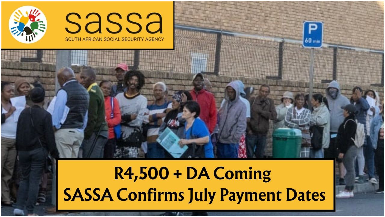 SASSA Confirms Payment Dates