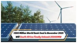 November's $500 Million Boost: Is South Africa's Grid Ready for a 20,000MW Solar Surge?