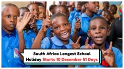 SA Learners Enjoy an Epic 51-Day Year-End Break Starting December 10