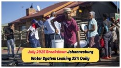Johannesburg's Water Woes: New Agency Pledges to Tackle 35% Daily Loss by July
