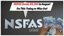 NSFAS August Allowance of R5,200 Approved – Discover How to Get Your Payment Now
