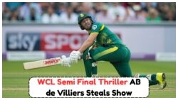 Cricket Sensation: AB de Villiers, 41, Secures WCL Victory by Just One Run – The Greatest Comeback Yet?